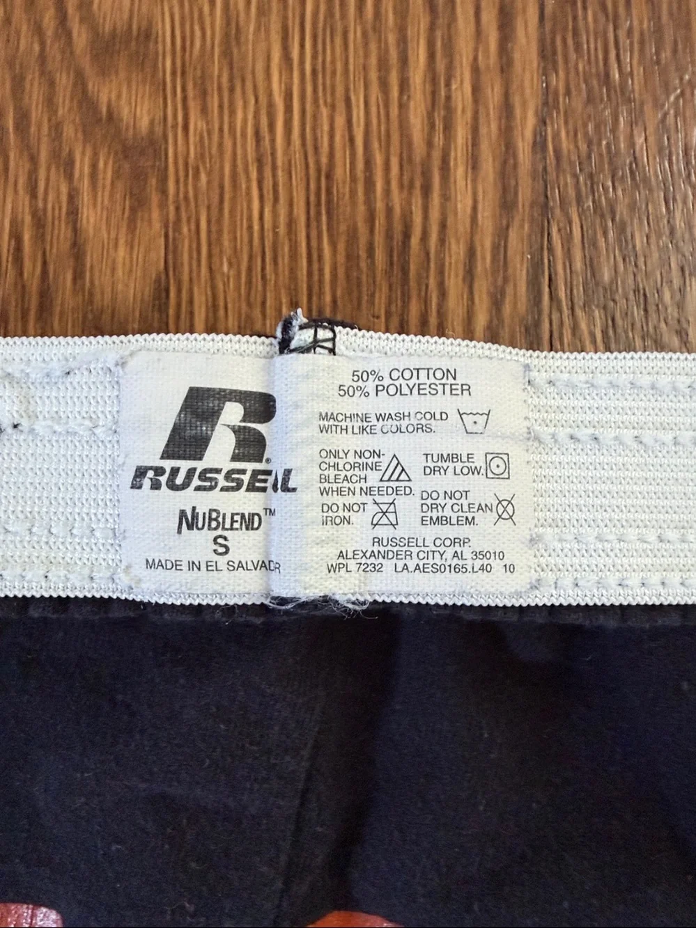 Russell NuBlend University of Texas UT Longhorns athletic shorts black